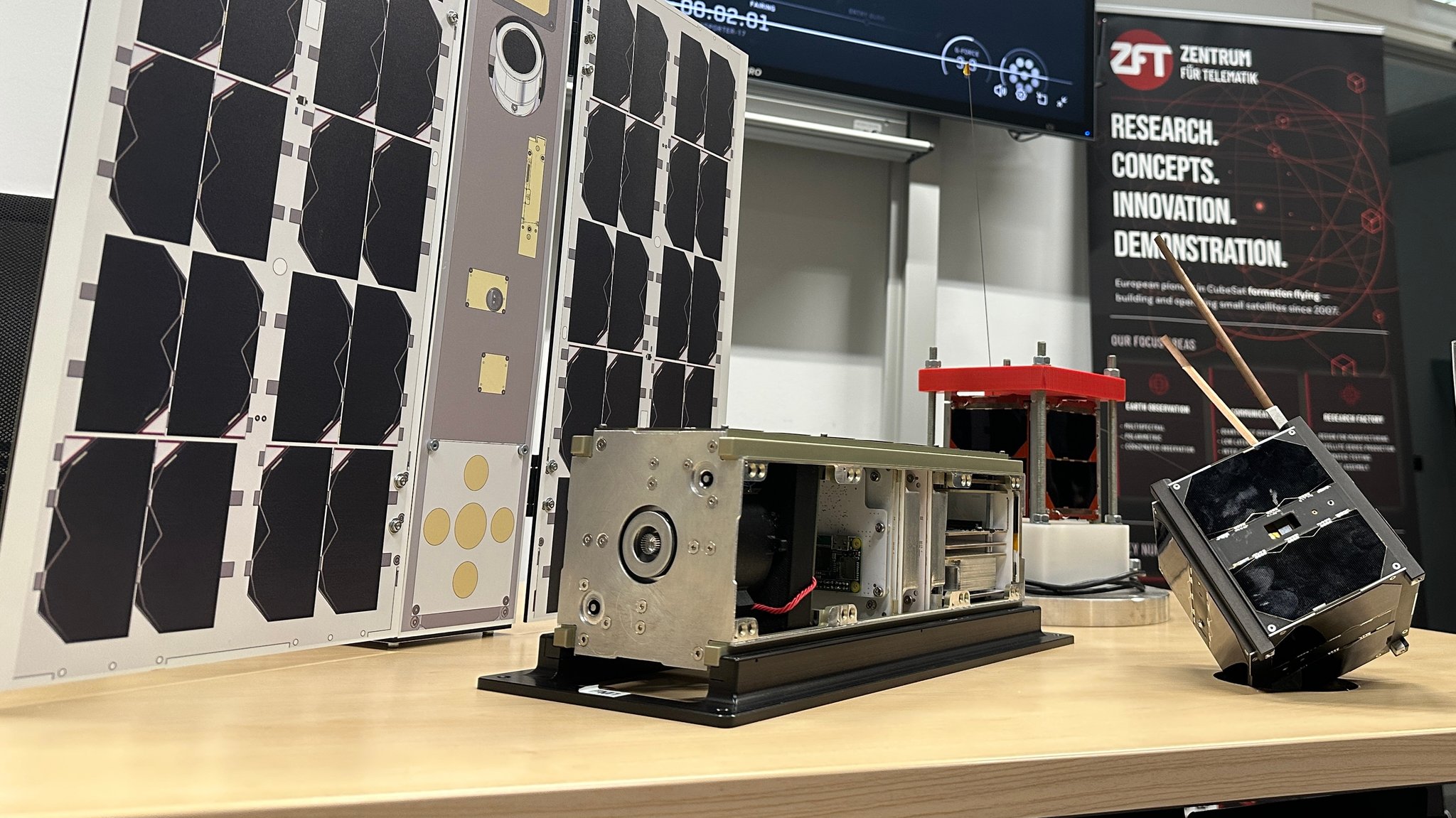 Satelliten aus Würzburg erfolgreich ins Weltall gestartet
