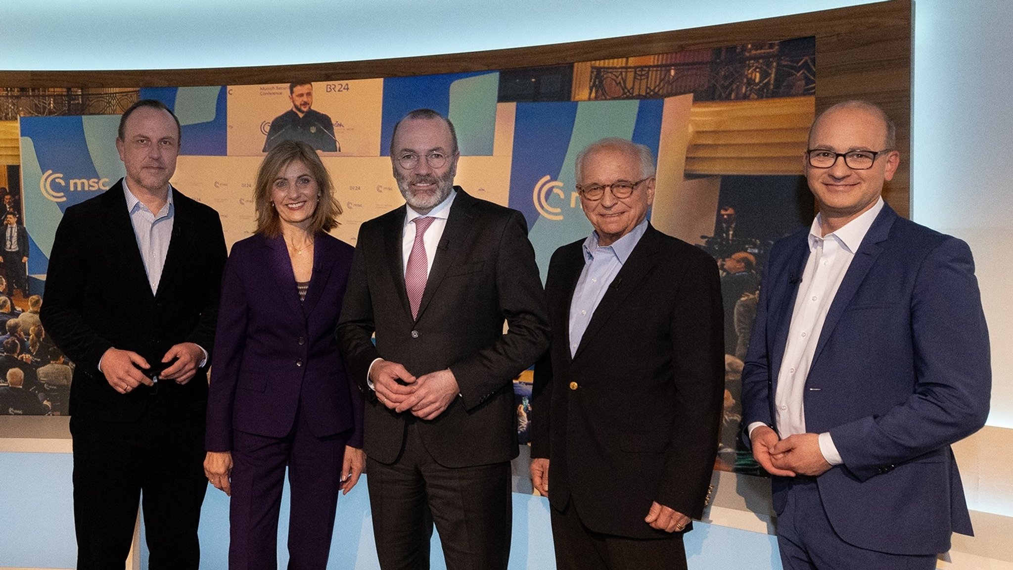 Die Gäste der Sondersendung "Weltpolitik im Wandel"