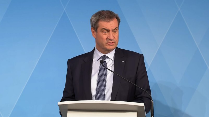 Ministerpräsident Markus Söder 
