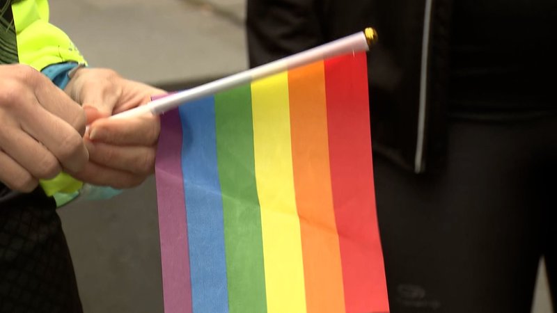 Auch im Bayerischen Landtag forderte die AfD, dass nur noch Fahnen der Bundesrepublik, des Freistaats und der jeweiligen Kommune gehisst werden. | Bild: BR 2025 Auch im Bayerischen Landtag forderte die AfD, dass nur noch Fahnen der Bundesrepublik, des Freistaats und der jeweiligen Kommune gehisst werden.