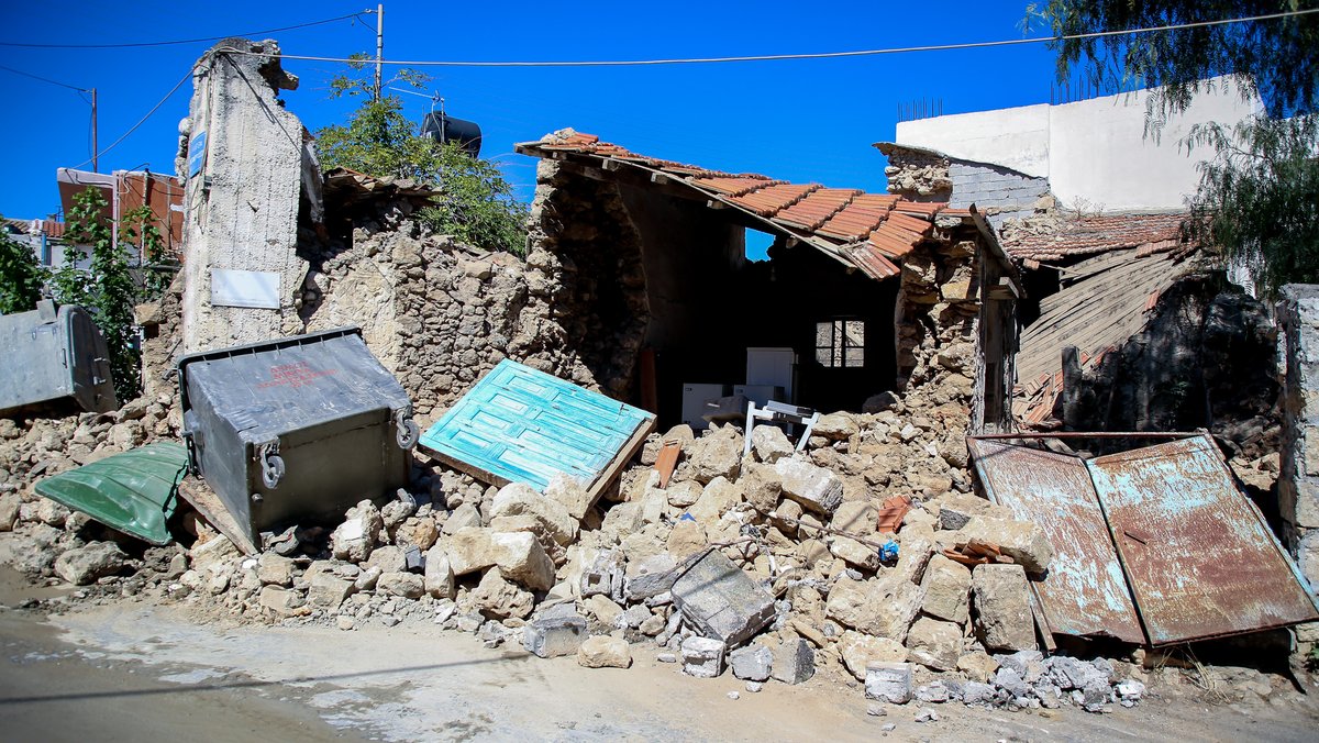 Mindestens ein Todesopfer bei schwerem Erdbeben auf Kreta