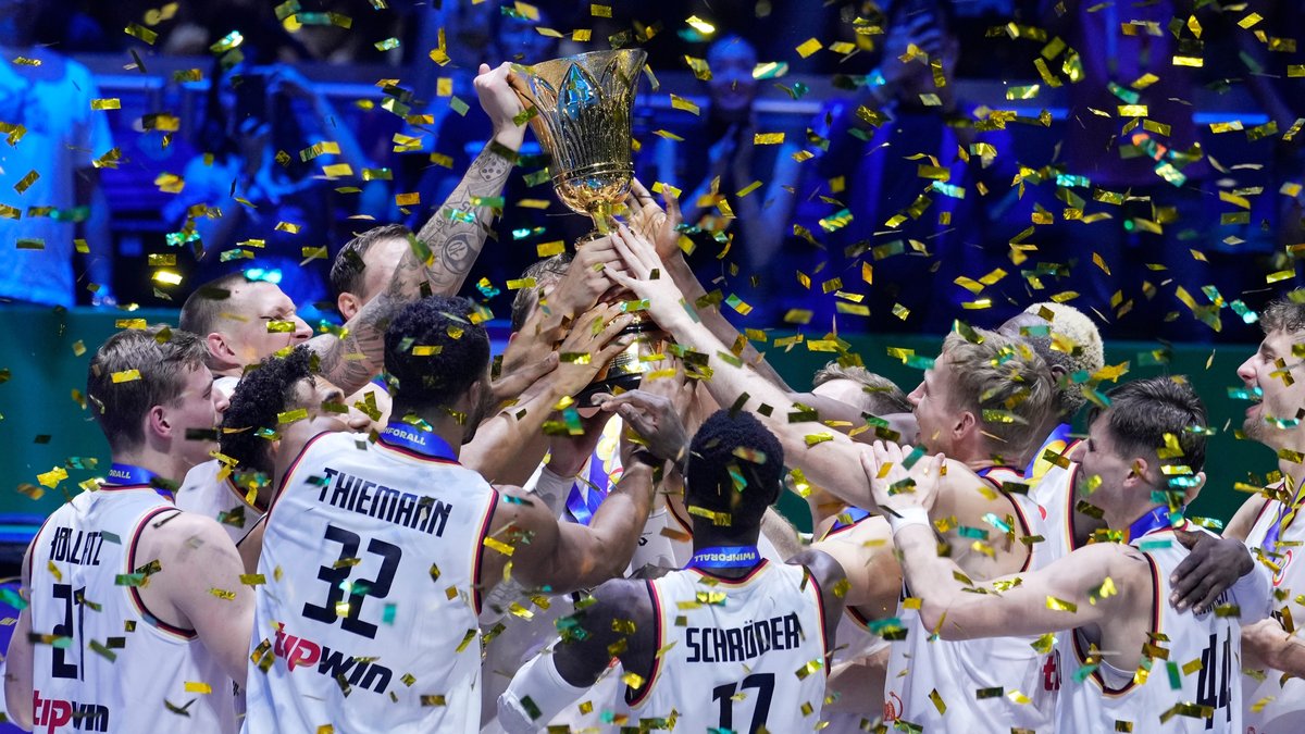 Krönung in Manila: Deutschland holt erstmals Basketball-WM-Gold