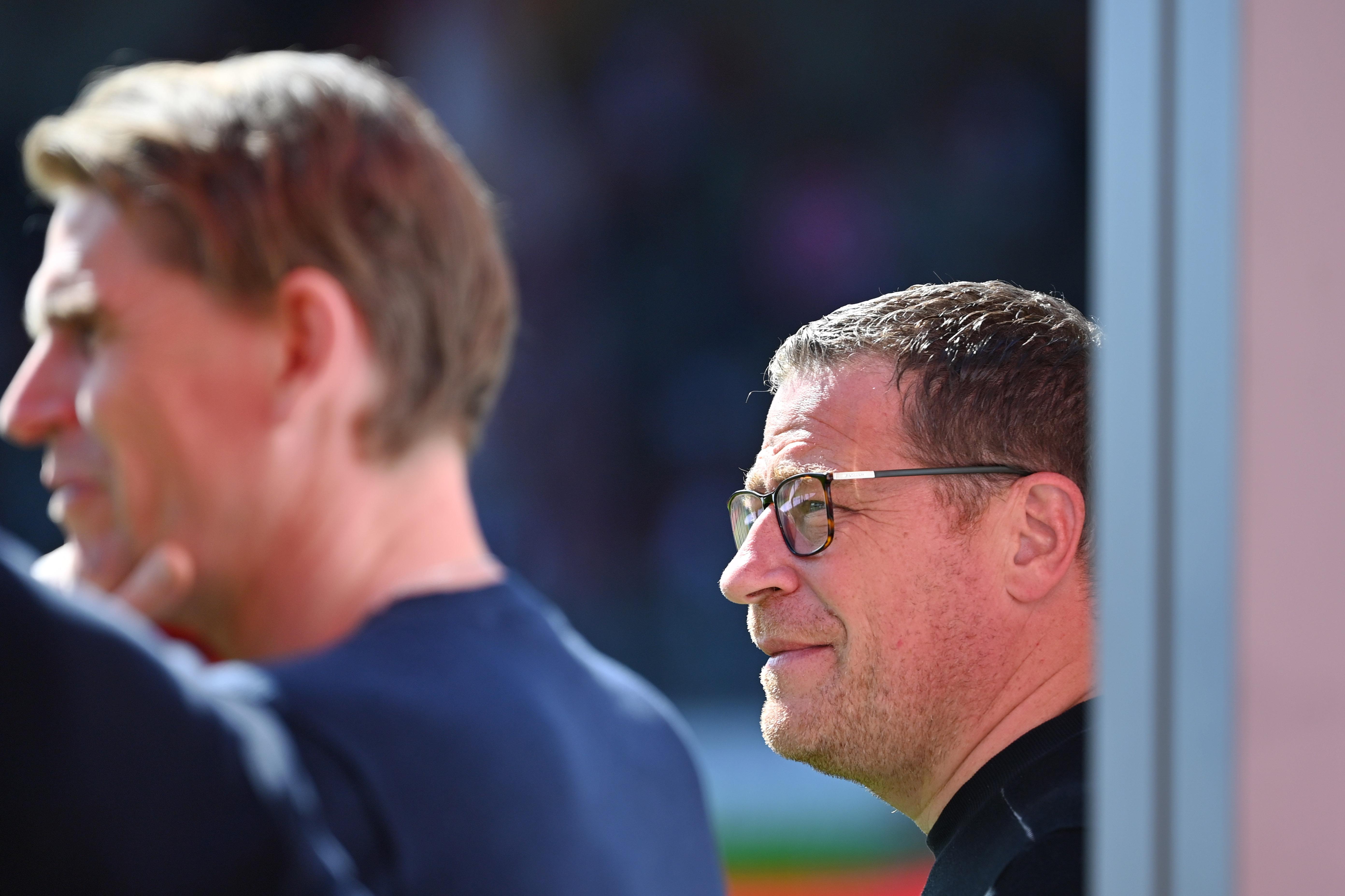 FC-Bayern-Funktionäre Max Eberl und Christian Freund 
