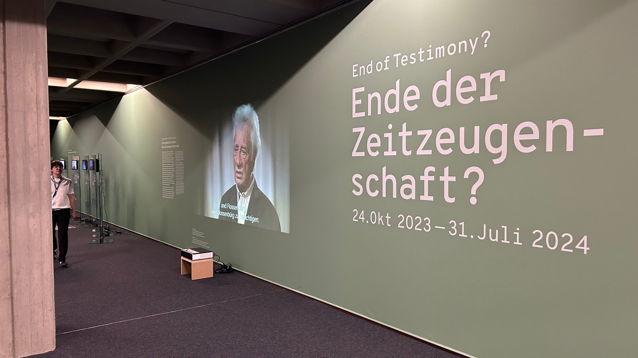 Schauwand einer Ausstellung