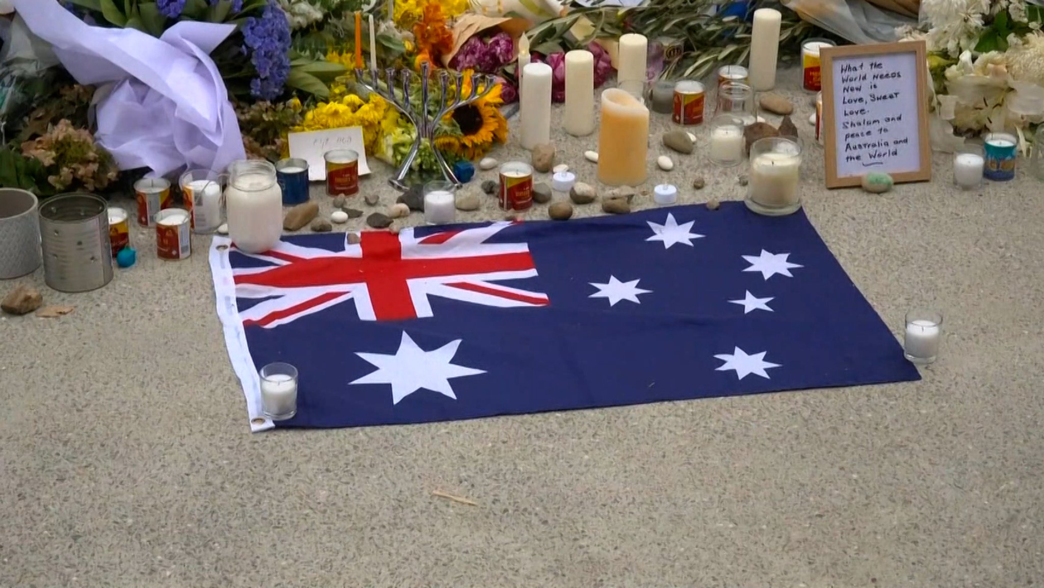 Gedenken an Anschlagsopfer in Sydney