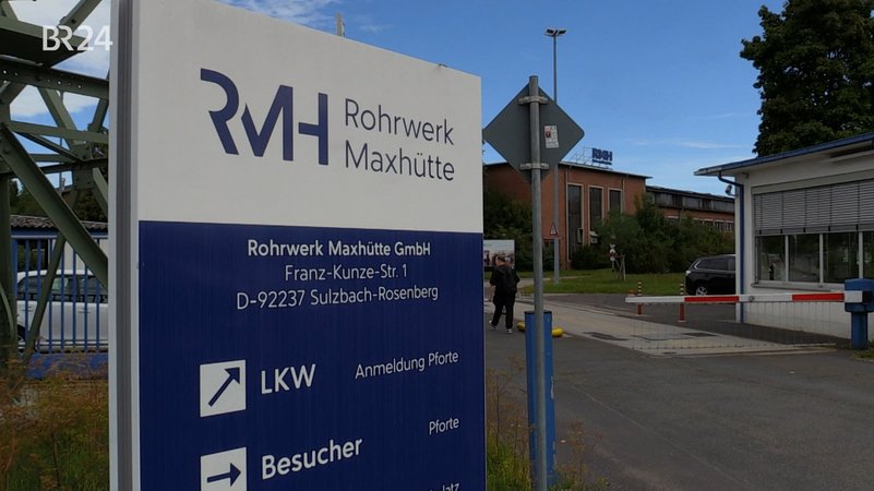 Letzter verbliebener Teil des einstigen Stahlwerks in Sulzbach-Rosenberg auch insolvent | Bild: BR Letzter verbliebener Teil des einstigen Stahlwerks in Sulzbach-Rosenberg auch insolvent