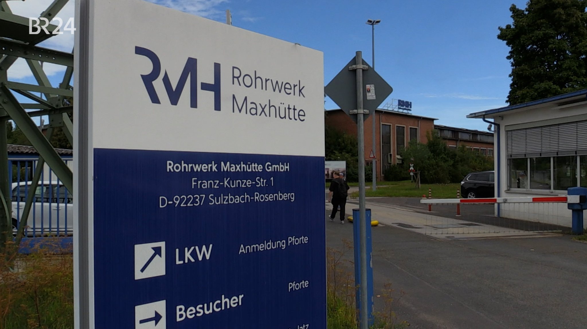 Letzter verbliebener Teil des einstigen Stahlwerks in Sulzbach-Rosenberg auch insolvent | Bild: BR Letzter verbliebener Teil des einstigen Stahlwerks in Sulzbach-Rosenberg auch insolvent