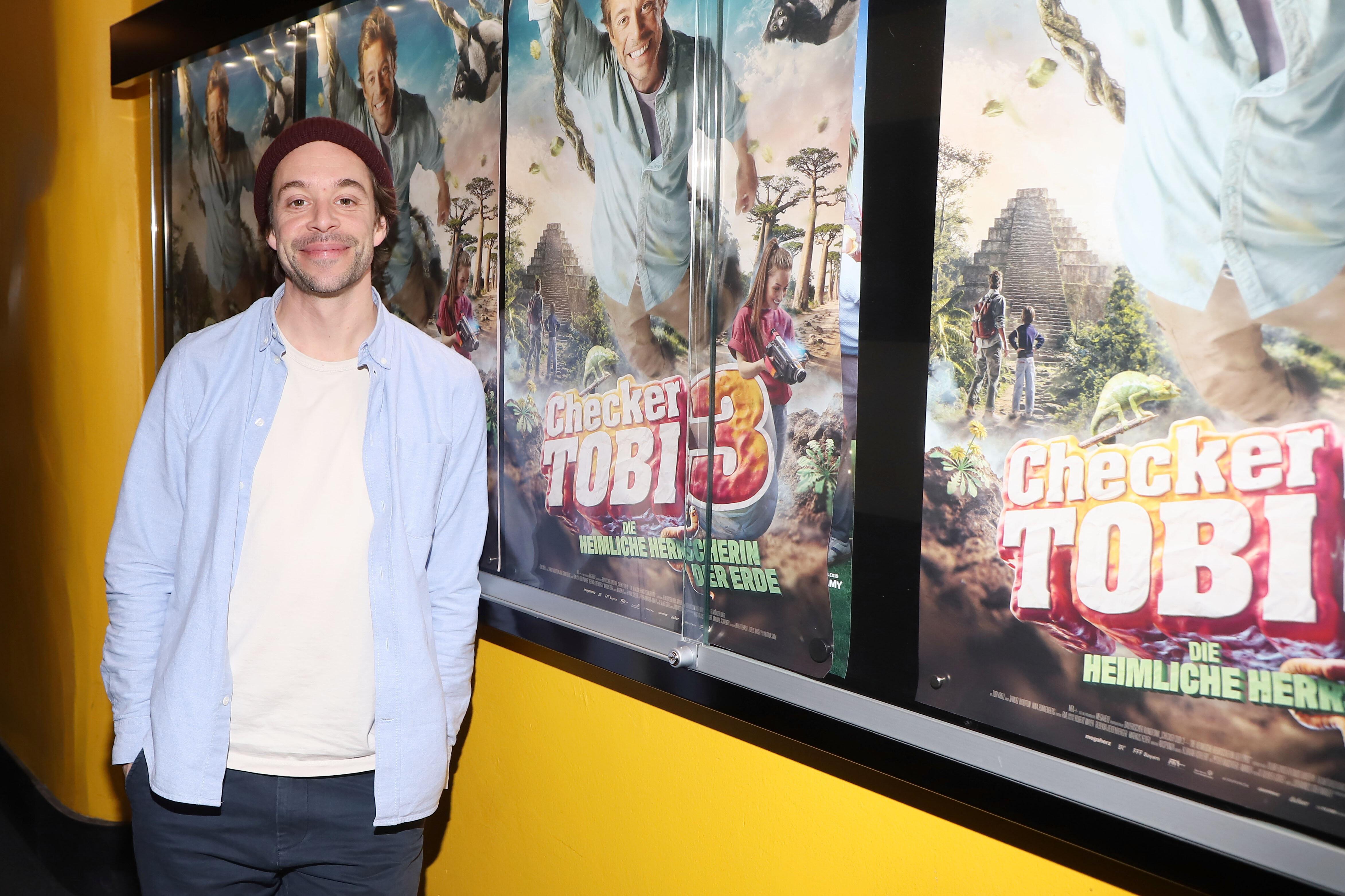 Tobias Krell präsentiert seinen dritten Kinofilm "Checker Tobi 3 - Die Heimliche Herrscherin der Erde".