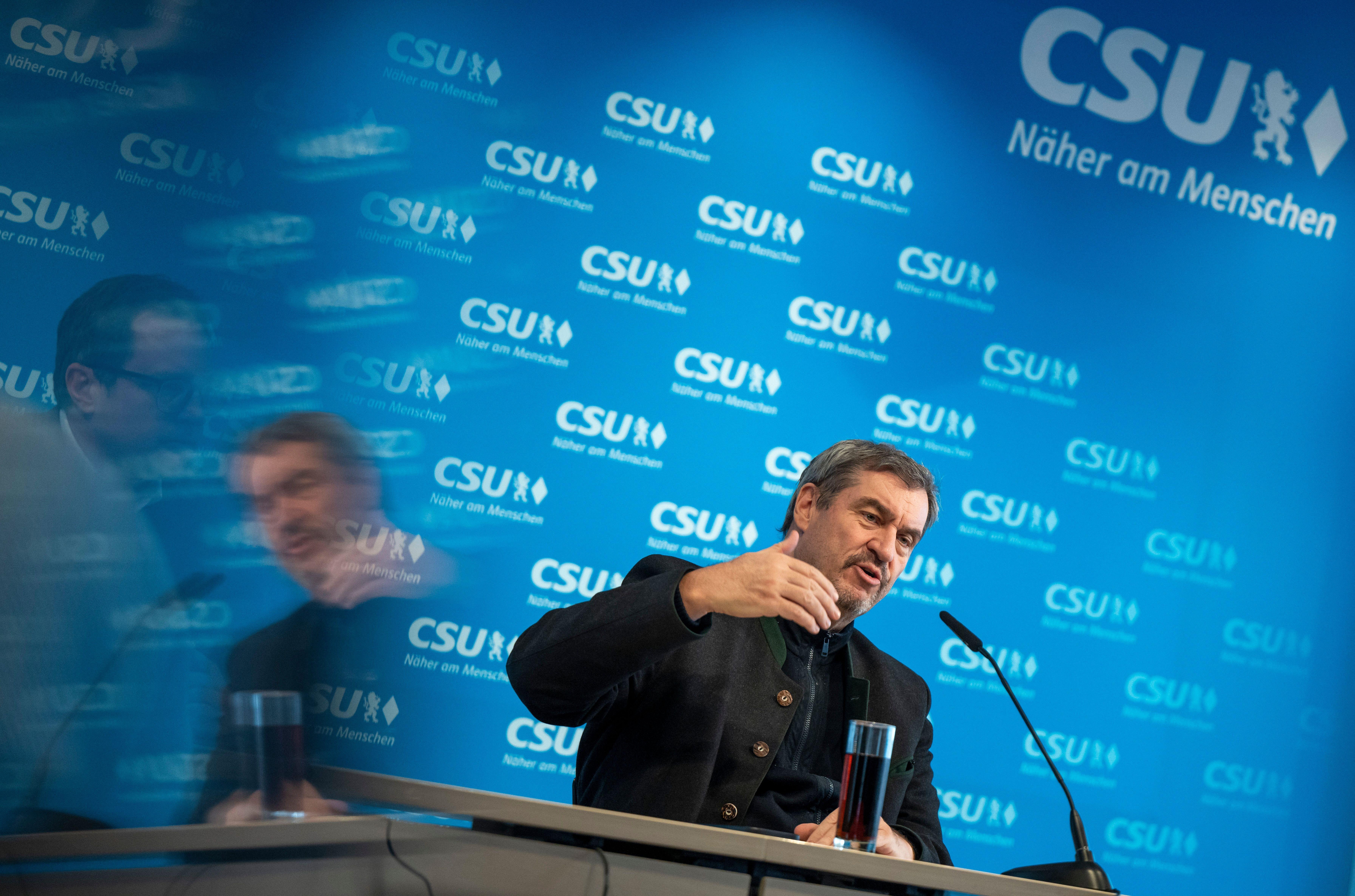 CSU-Chef Markus Söder in München