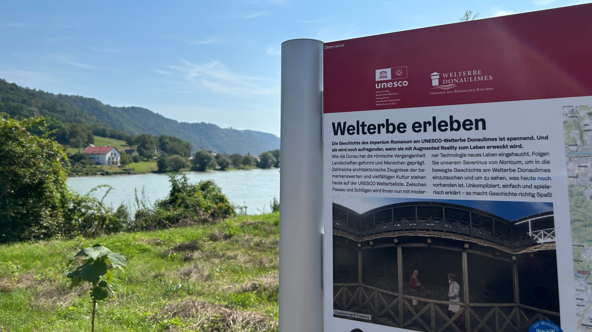 Der Donaulimes ist Unesco-Welterbe. 