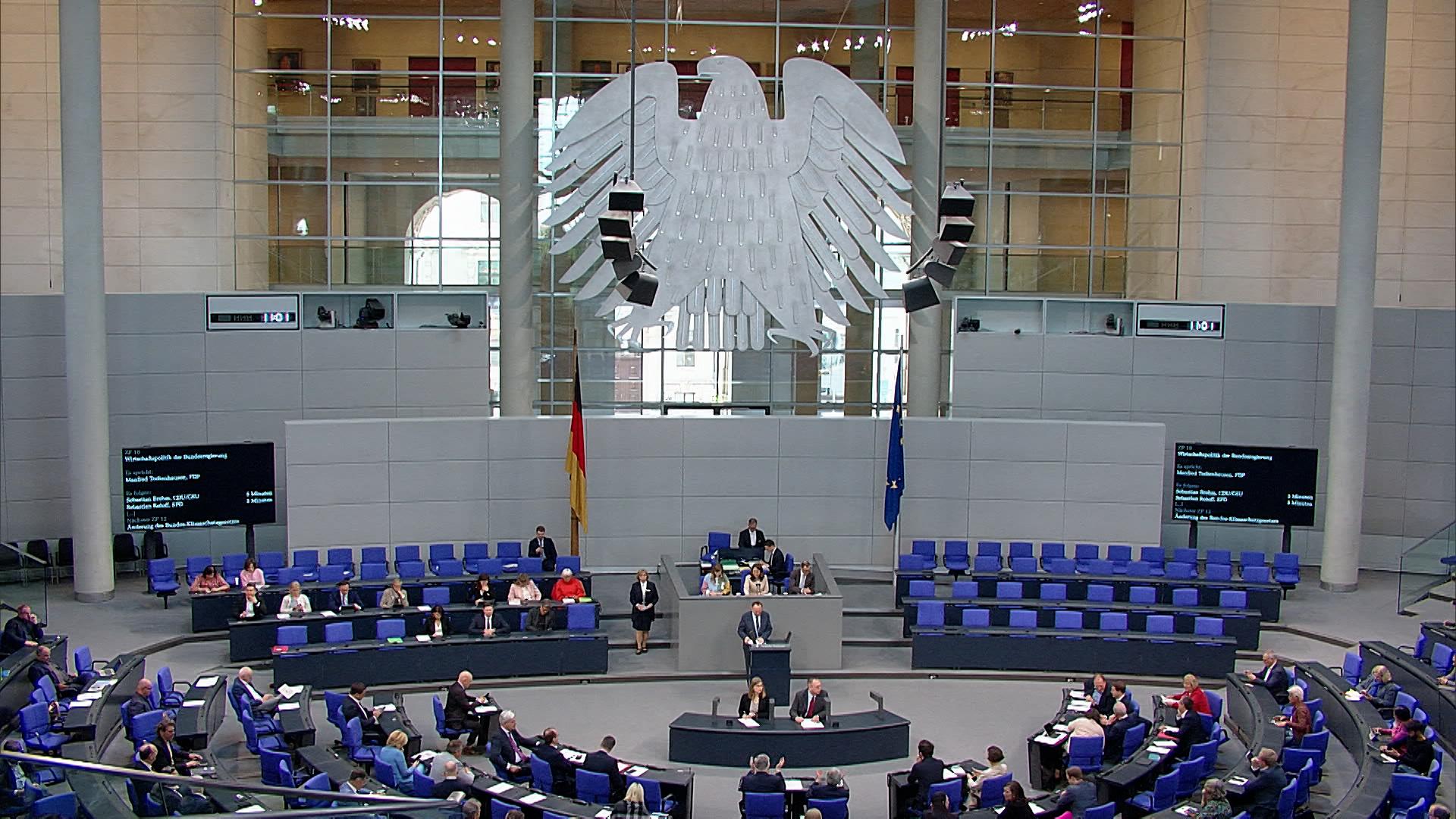 Bundestag entscheidet zum Klimaschutzgesetz