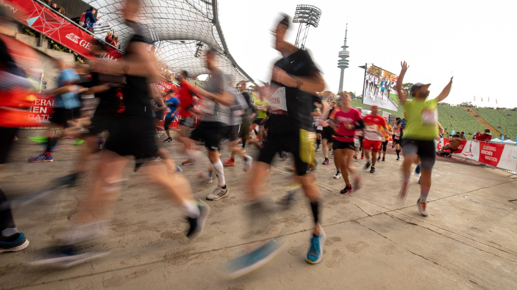 Mann stirbt nach Zusammenbruch beim Marathonlauf