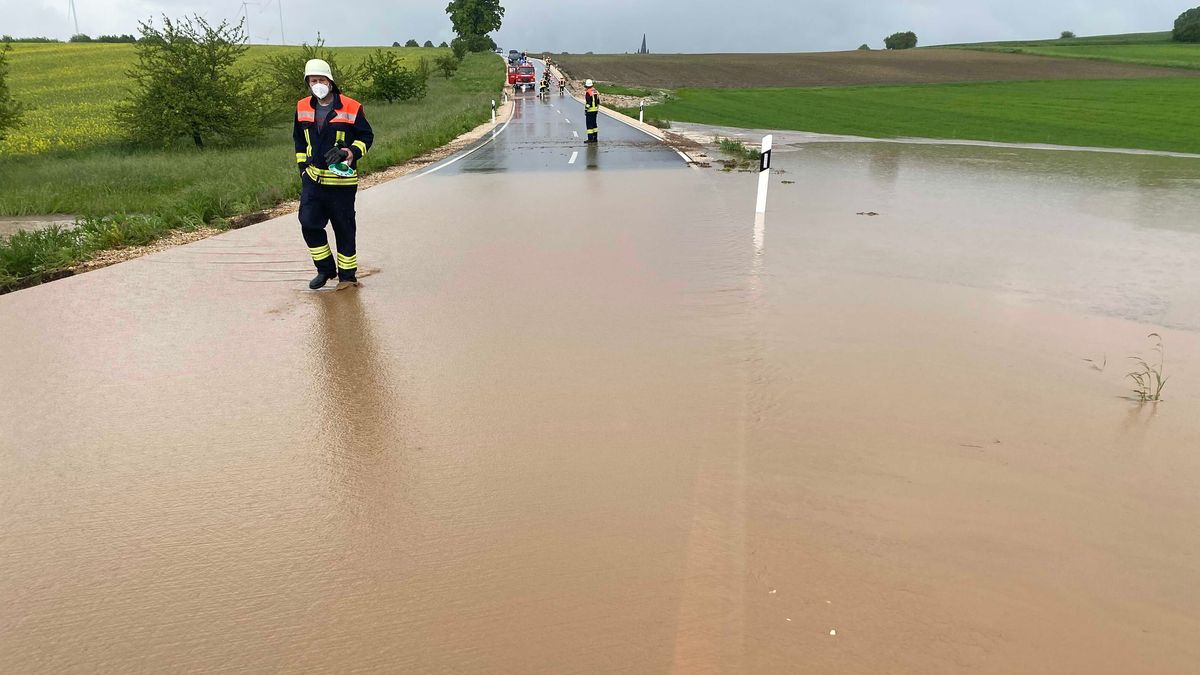 Pegel In Bayern Steigen Gewitter Sorgen Fur Hochwassermeldungen Br24