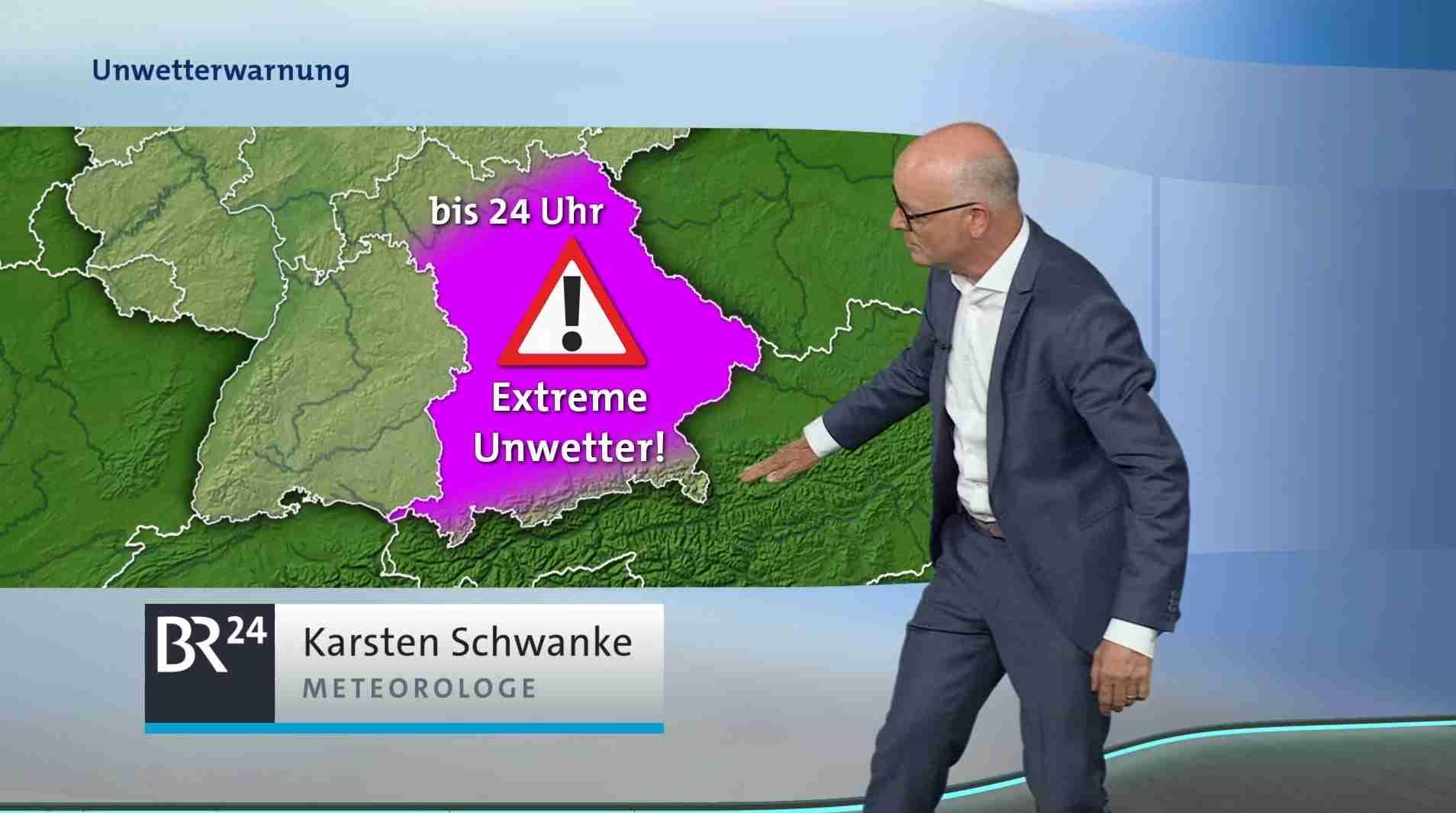  Wie schlimm wird das Unwetter, wo kann es brenzlig werden? Mehr erfahren Sie von ARD-Wetterexperte Karsten Schwanke hier im Video.