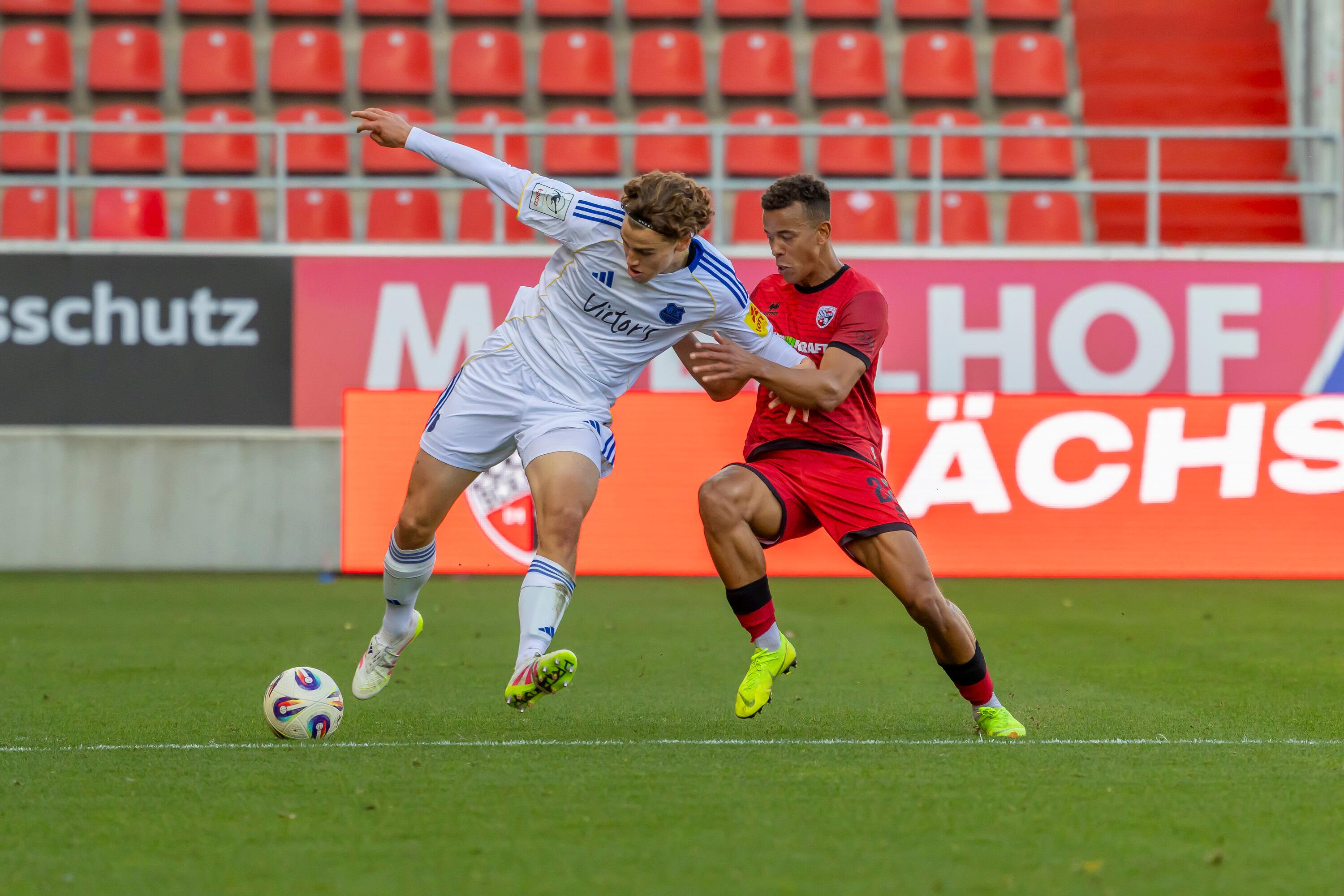 Spielszene FC Ingolstadt - 1. FC Saarbrücken