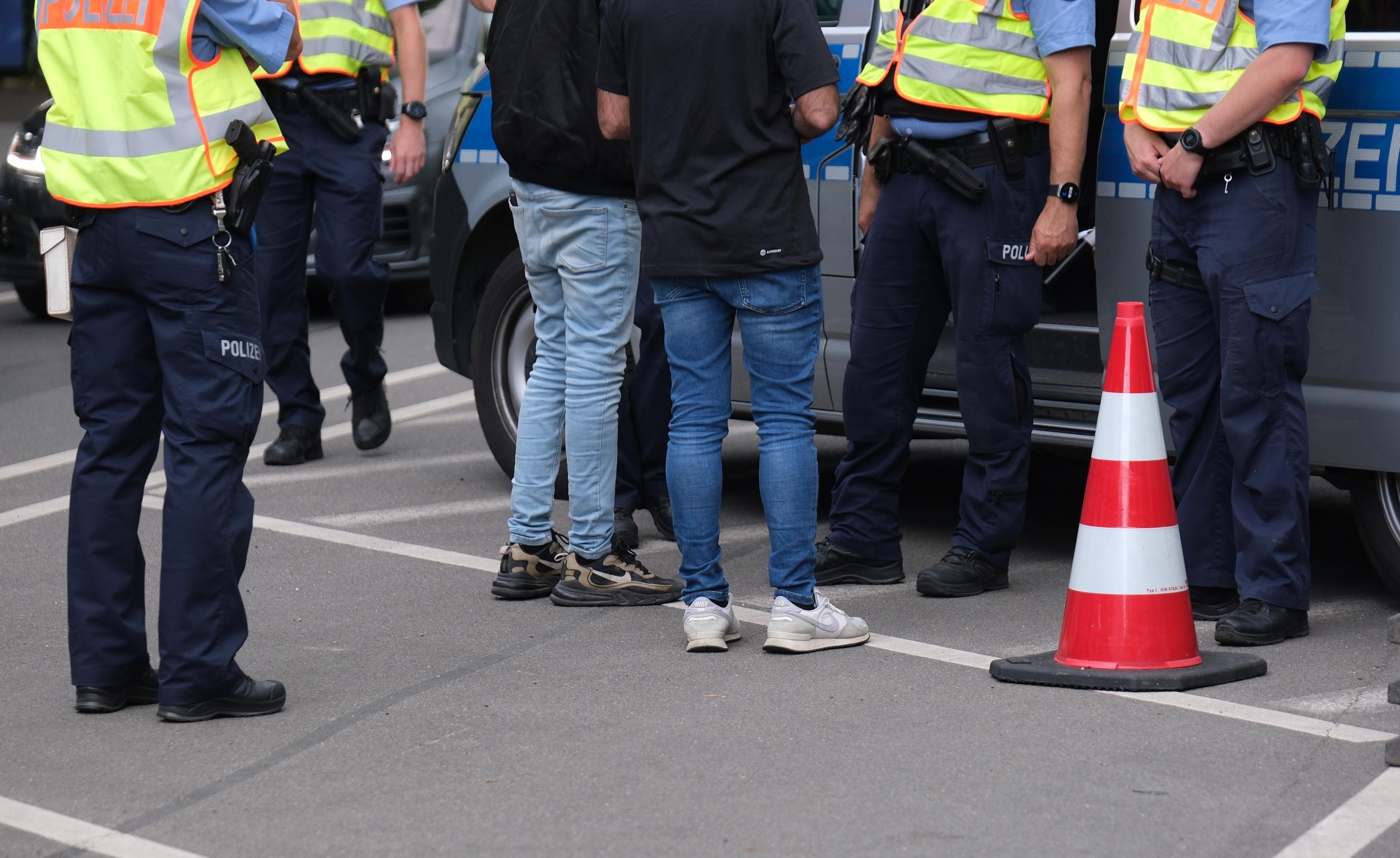 Archivbild: Kontrolle der Polizei 