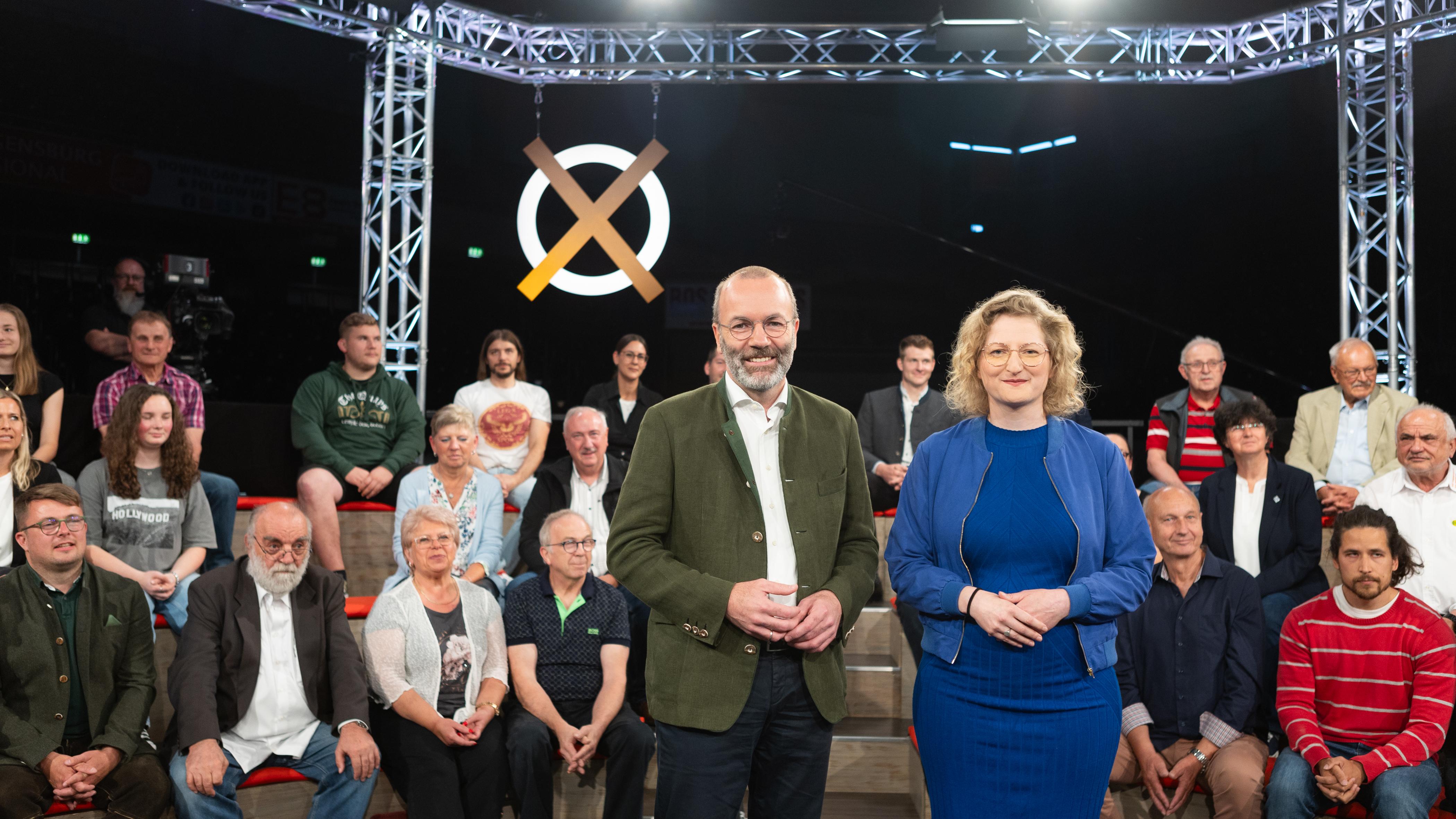 BR24 Wahlarena in Regensburg