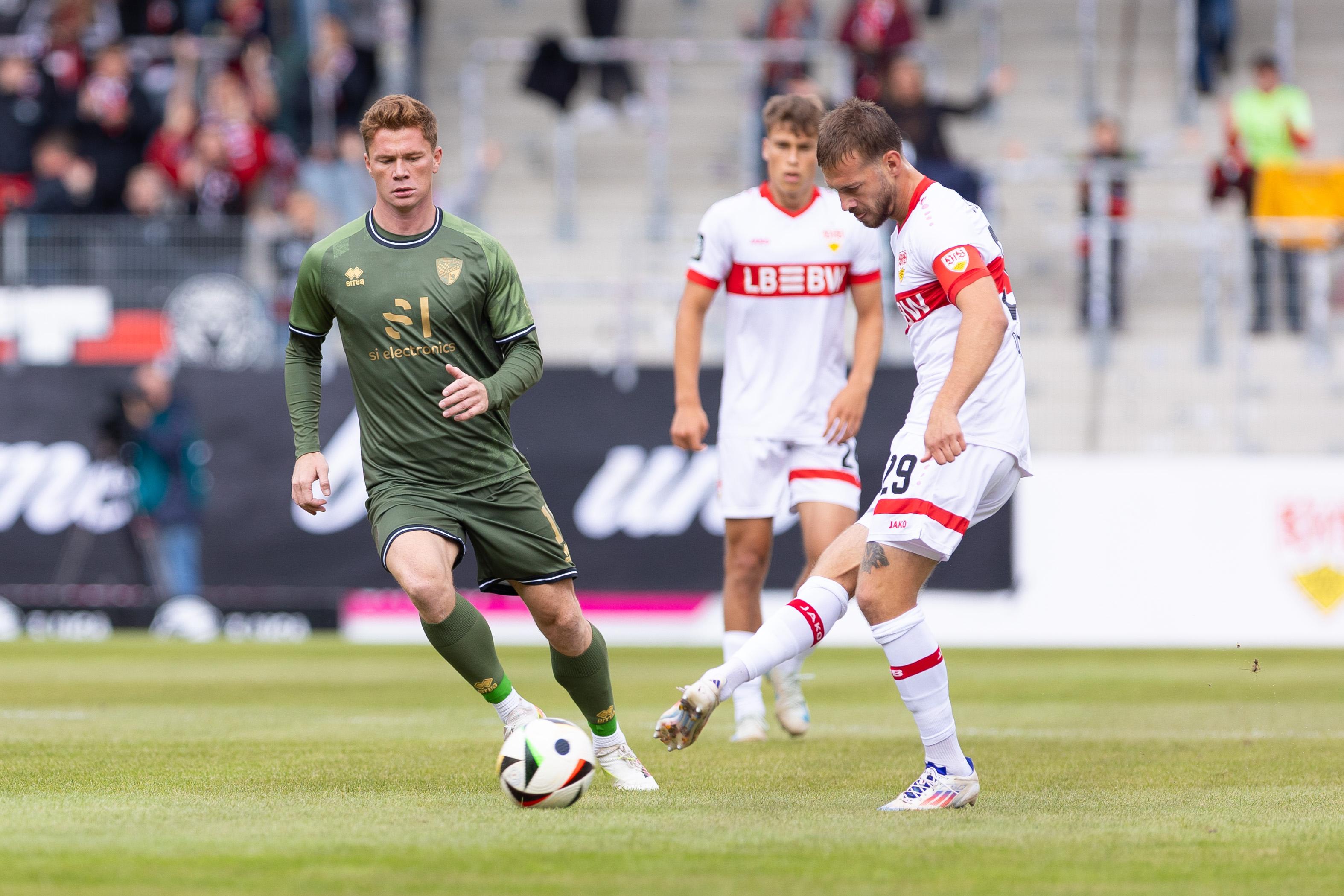 Zweikampf Sebastian Grönning und Jakov Suver