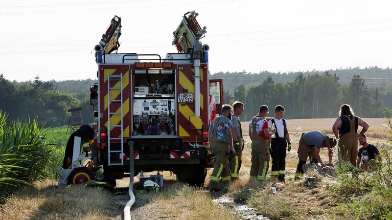 Audio: Mehrere Feldbrände in Unterfranken