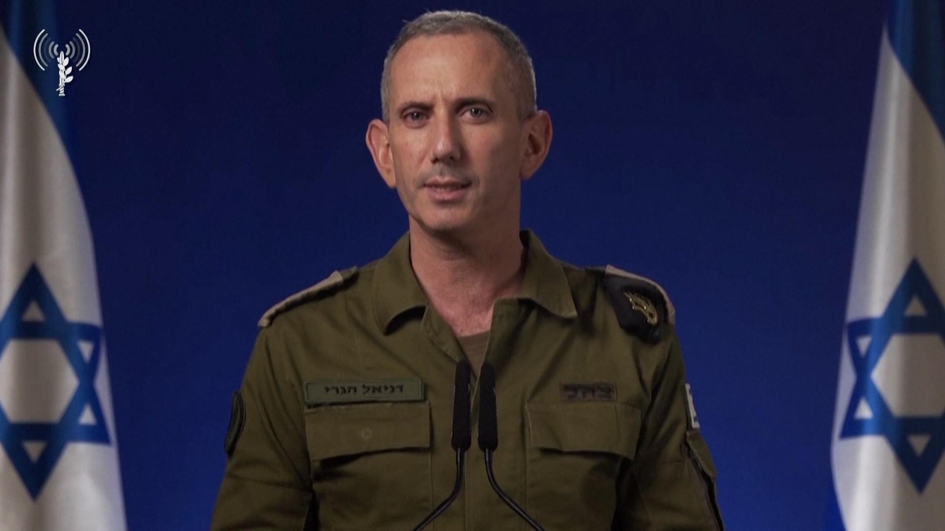 Der Sprecher der israelischen Armee, Daniel Hagari
