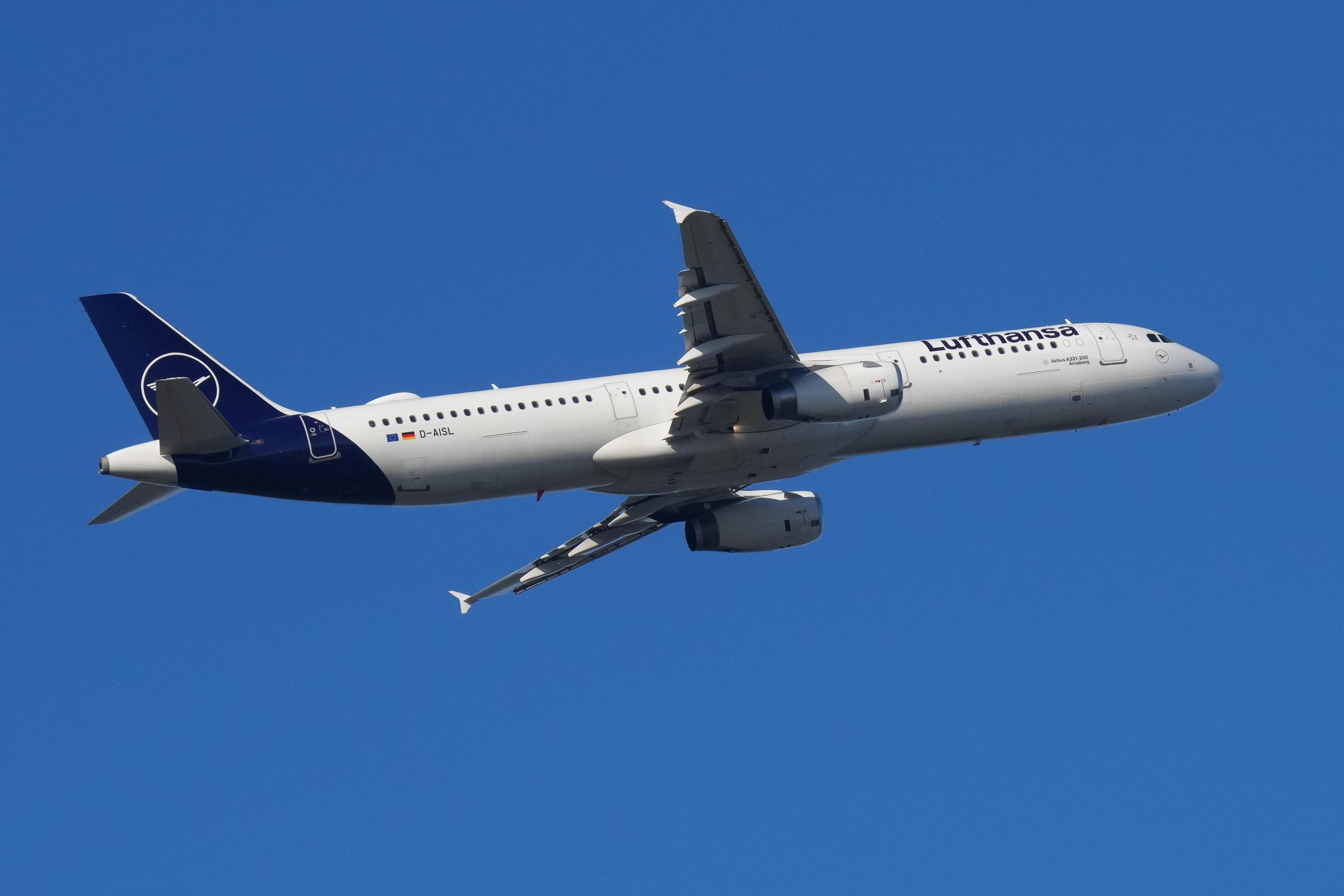 Airbus A321 der Lufthansa