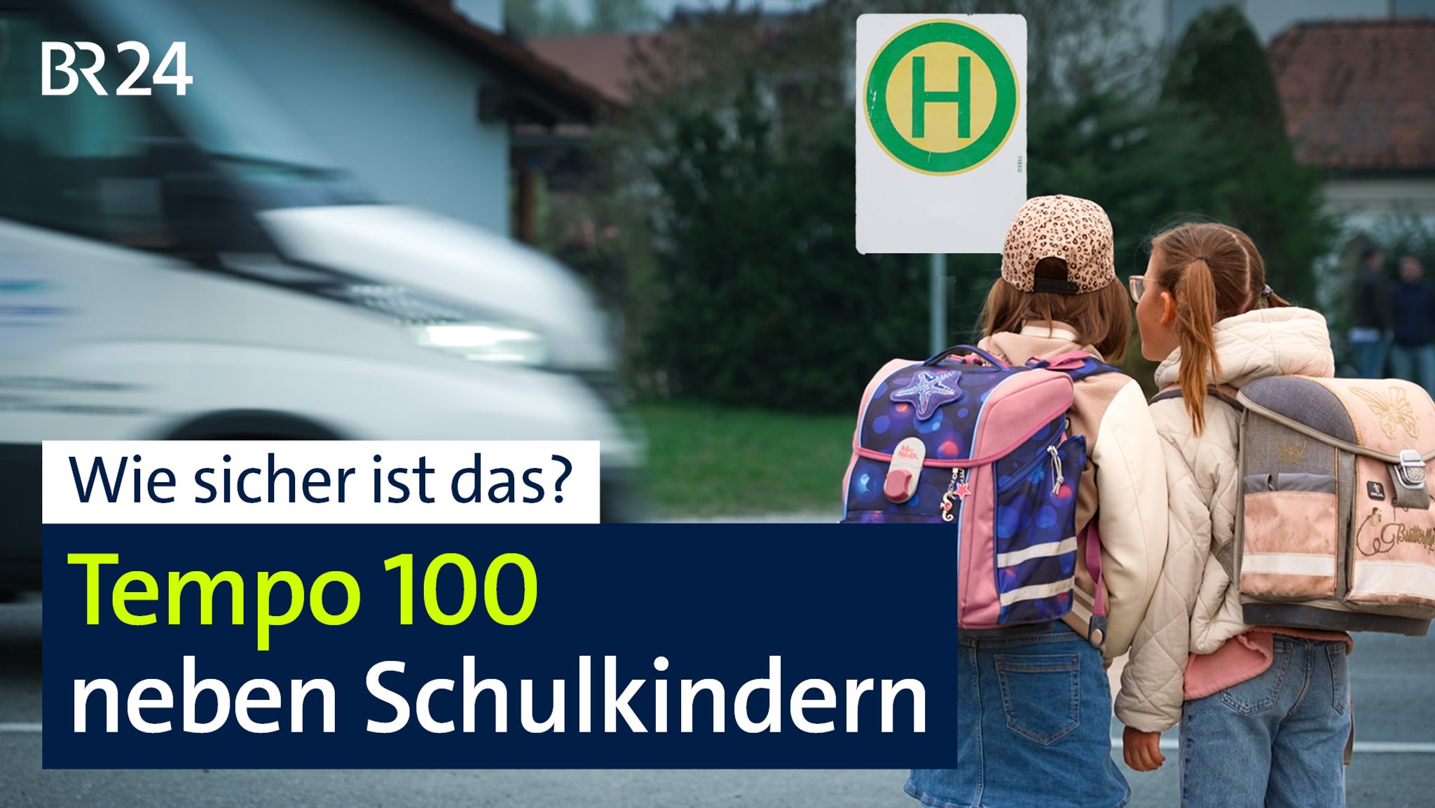 Im Video: “Extrem gefährlich” - so engagiert kämpfen diese Eltern für ein Tempolimit an der Haltestelle ihrer Kinder | Bild: BR Im Video: “Extrem gefährlich” - so engagiert kämpfen diese Eltern für ein Tempolimit an der Haltestelle ihrer Kinder