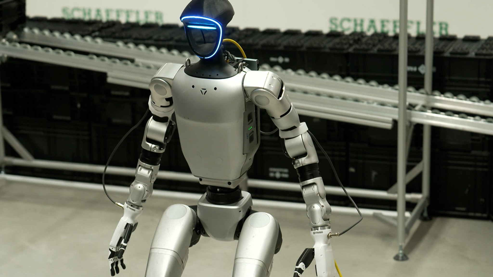 Humanoider Schaeffler-Roboter