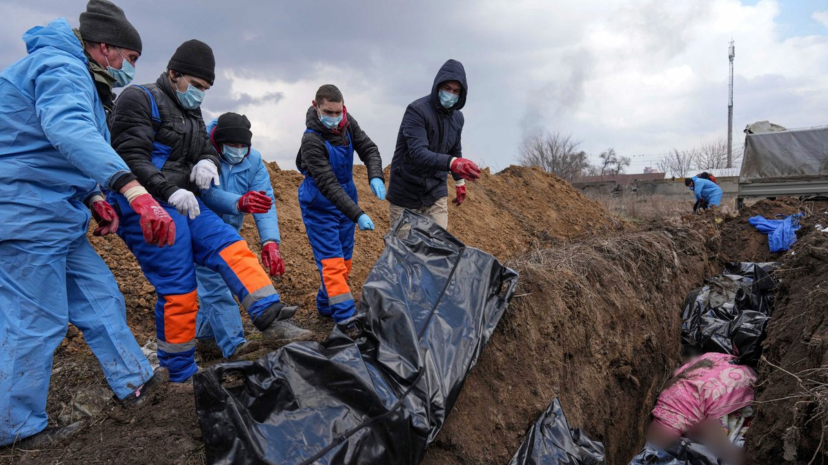 Stadtrat von Mariupol: Weiteres Massengrab entdeckt
