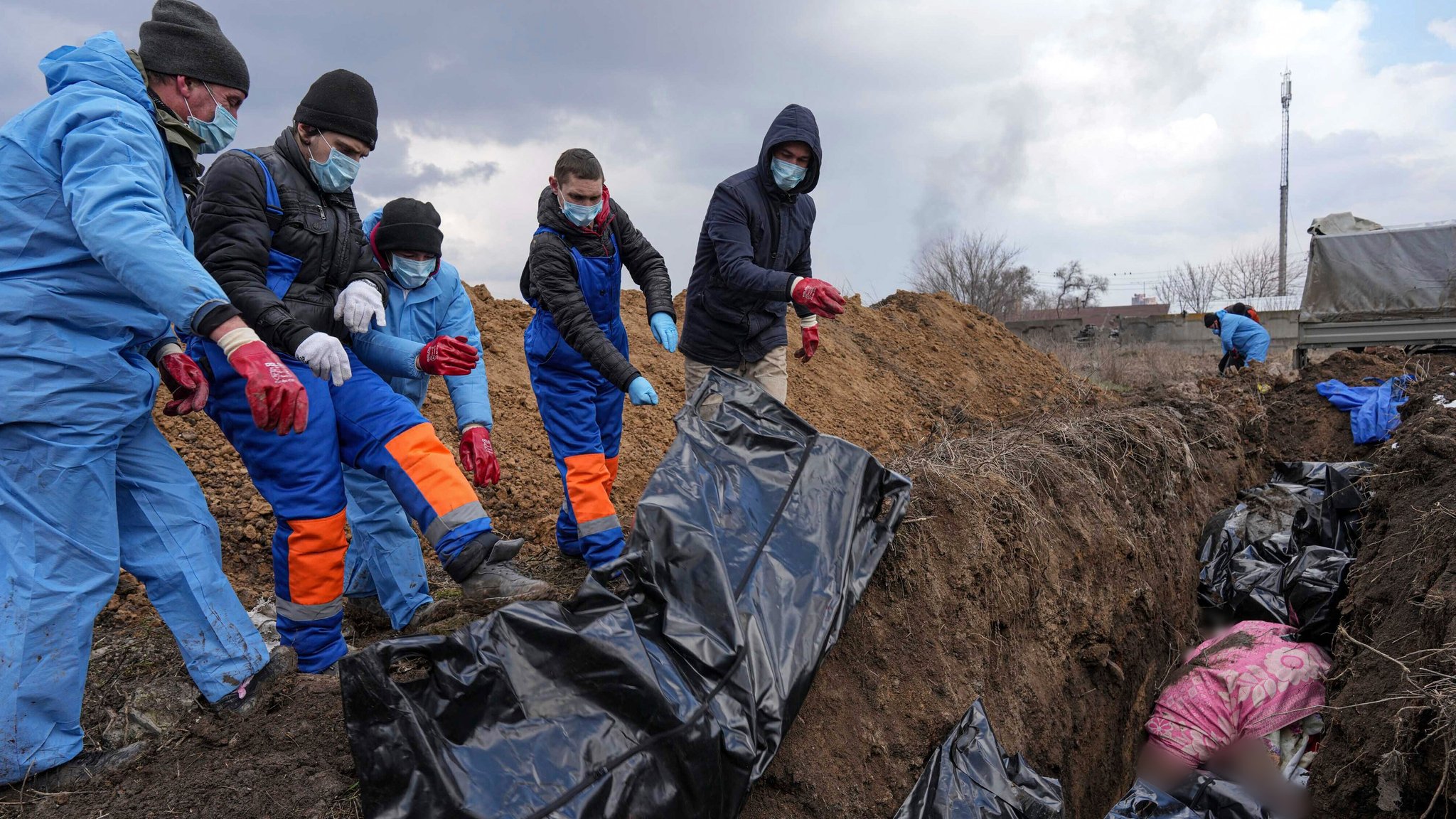 Stadtrat von Mariupol: Weiteres Massengrab entdeckt