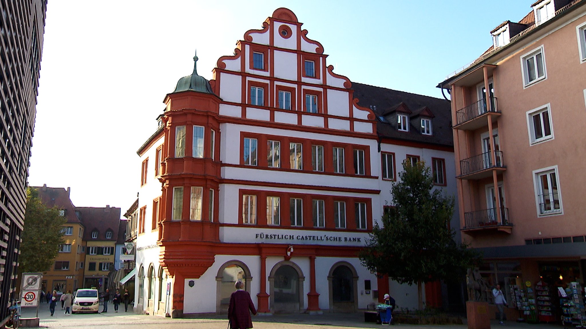 Fürstlich Castell'sche Bank in Würzburg.