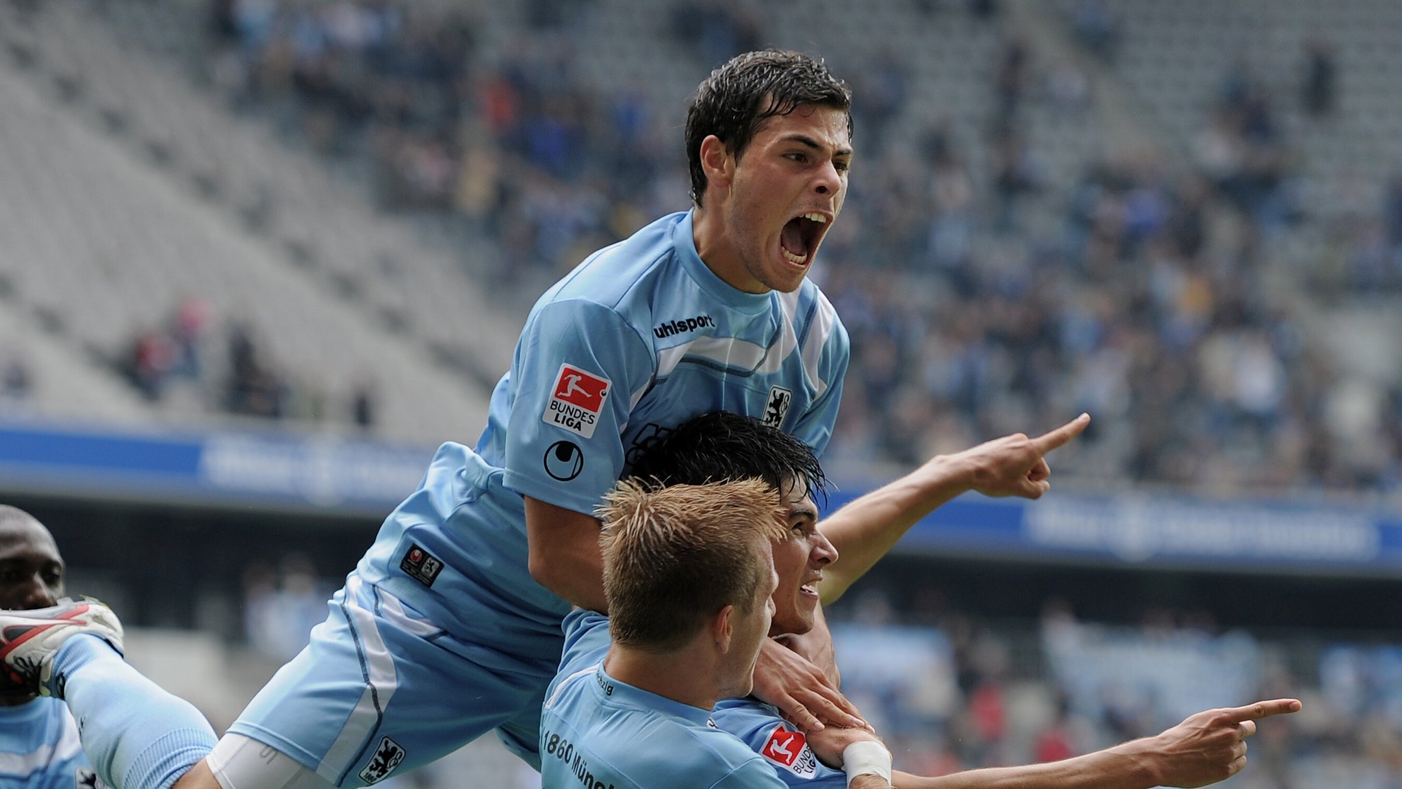 Kevin Volland jubelt | Bild: dpa/pa Kevin Volland jubelt