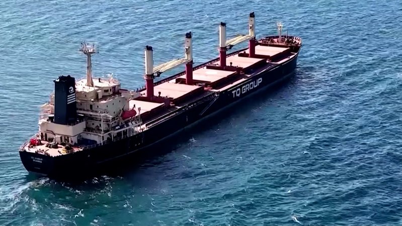 Frachter im Schwarzen Meer