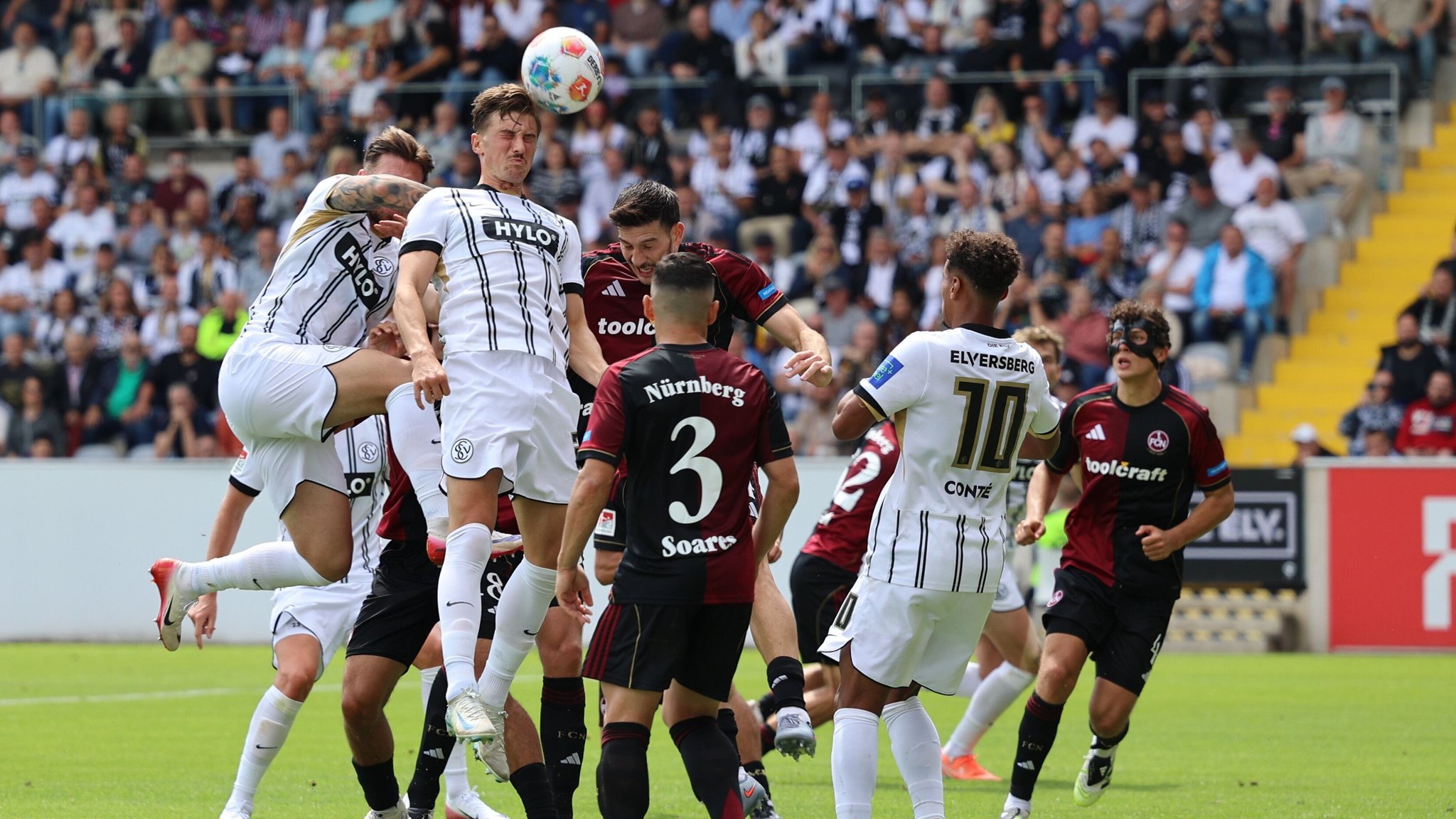 Nürnberg verliert nach chaotischer Schlussphase in Elversberg