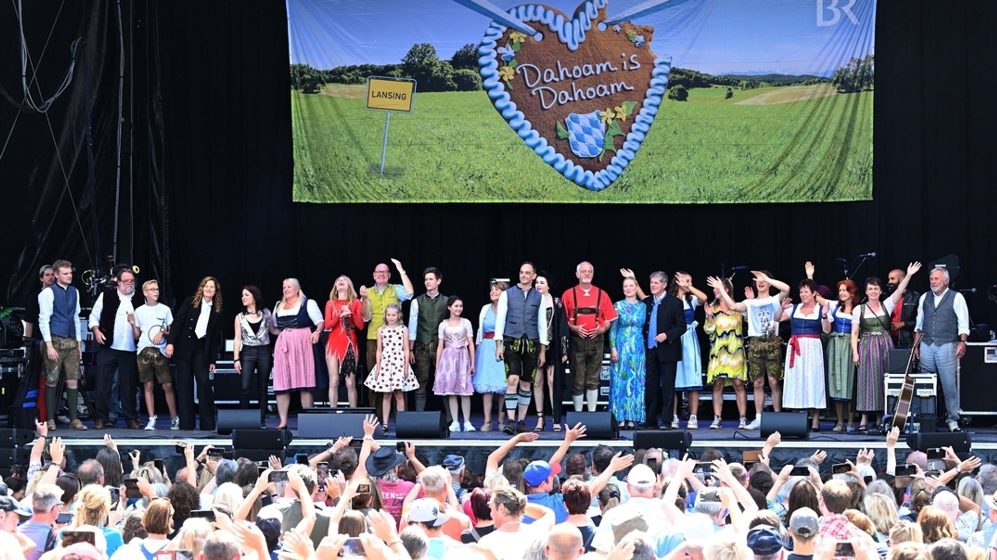 Gehört "absolut zusammen": Dahoam is Dahoam trifft BR-Radltour