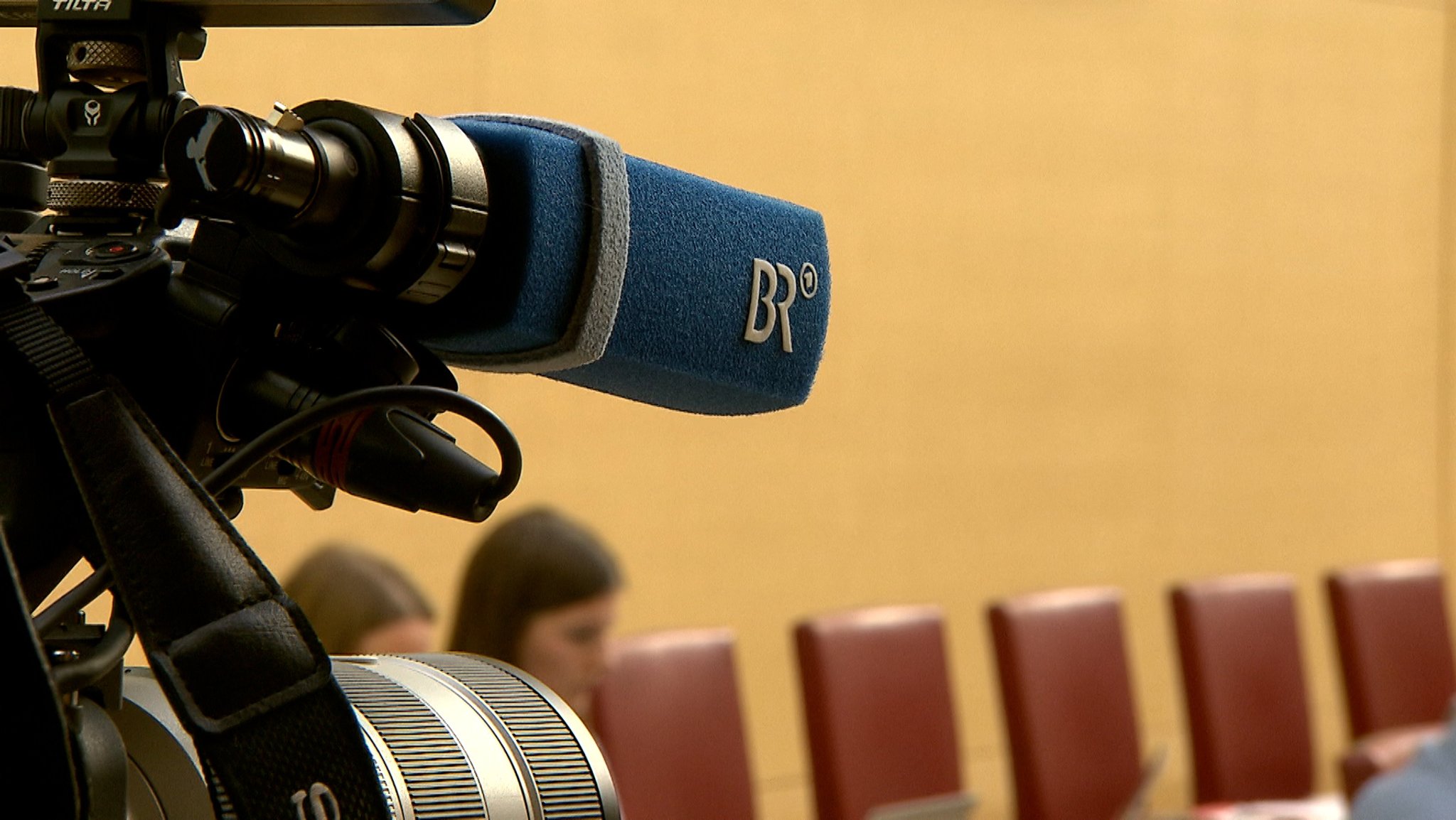 BR-Kamera im Landtag