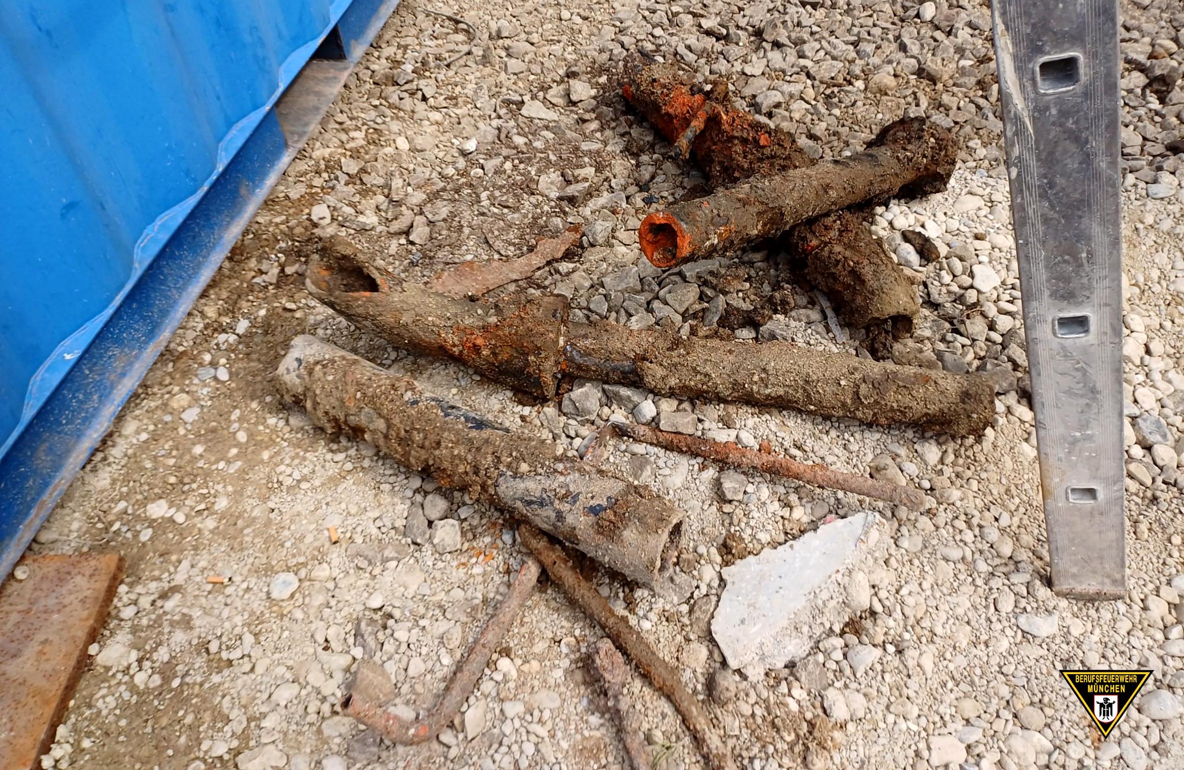 Entwarnung in München: Keine Fliegerbombe, sondern Metallschrott