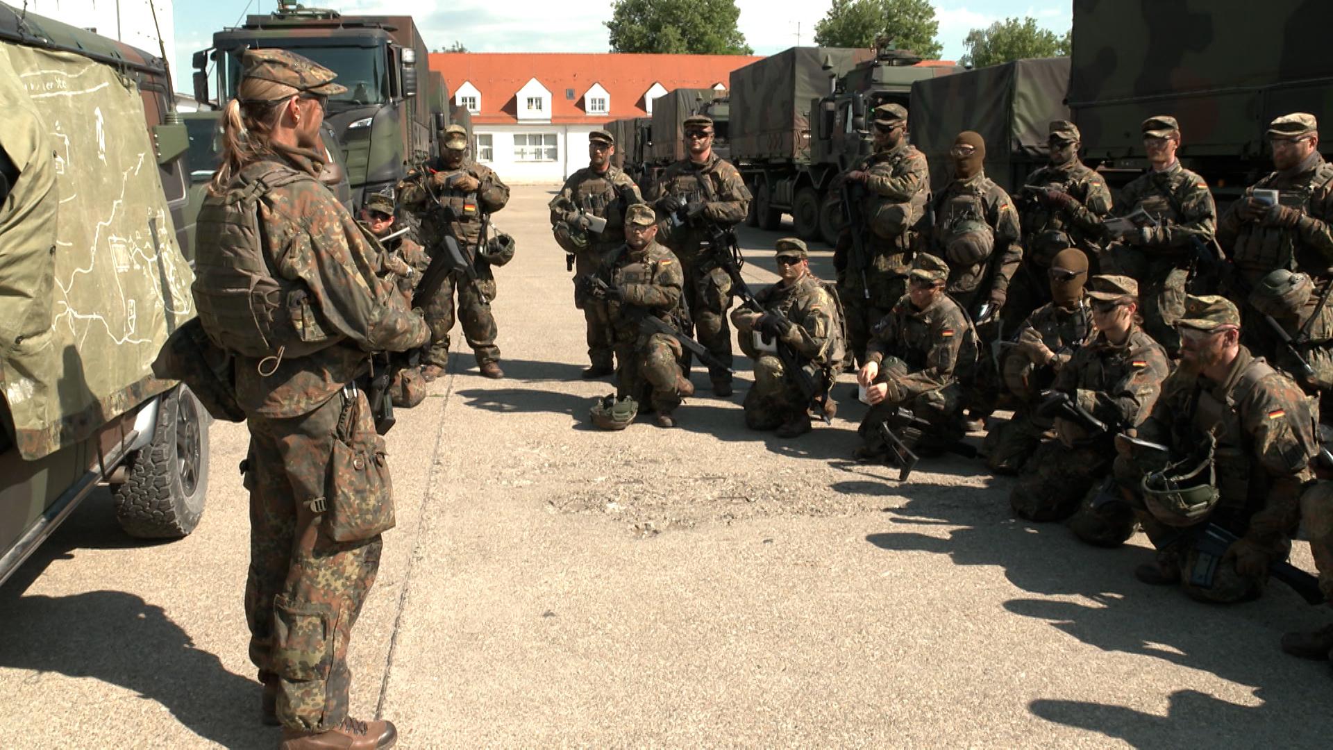 So lief die Übung des IT-Bataillon 292 in Dillingen ab