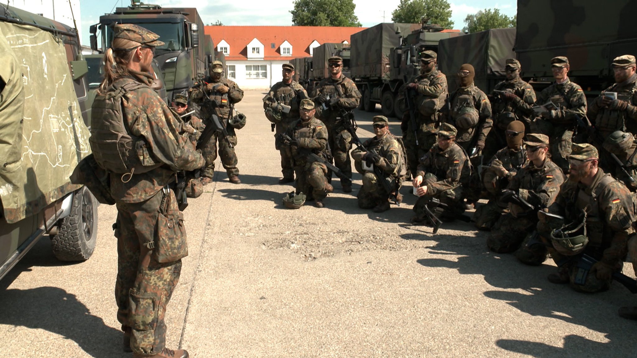 So lief die Übung des IT-Bataillon 292 in Dillingen ab