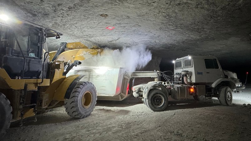 Knauf-Bergwerg in Hüttenheim | Bild: BR/Pirmin Breninek Knauf-Bergwerg in Hüttenheim