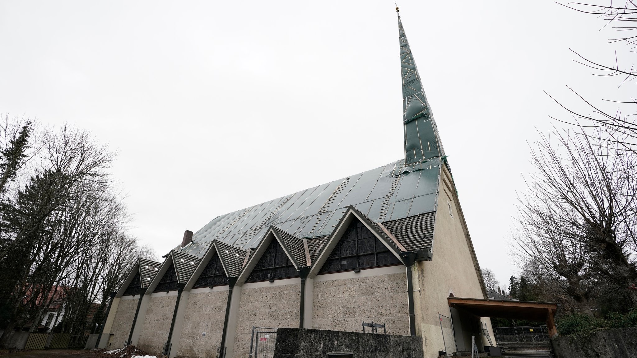 Die Kirche St. Benedikt im bayerischen Schäftlärn.