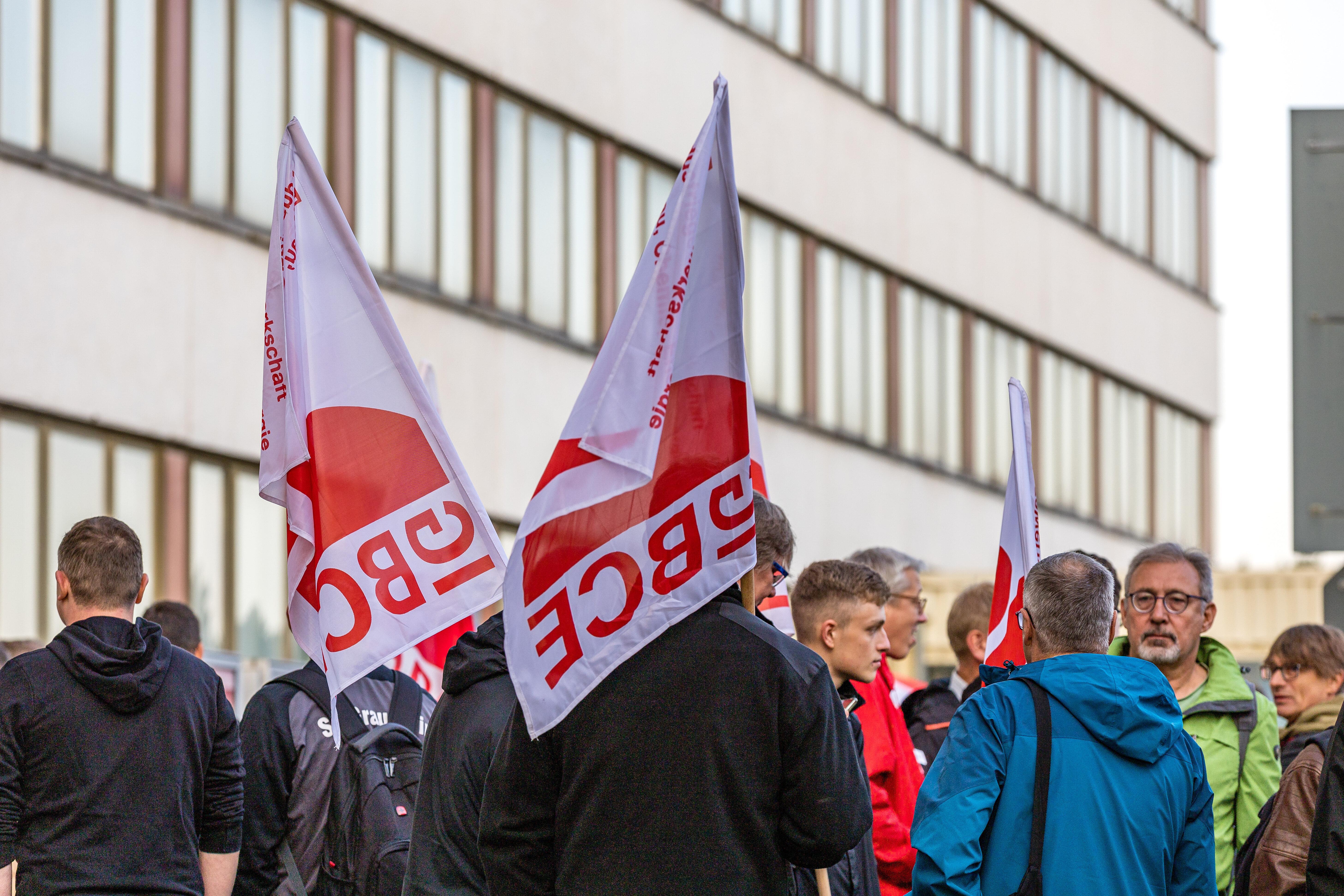 Kundgebung der IGBCE (Symbolbild)
