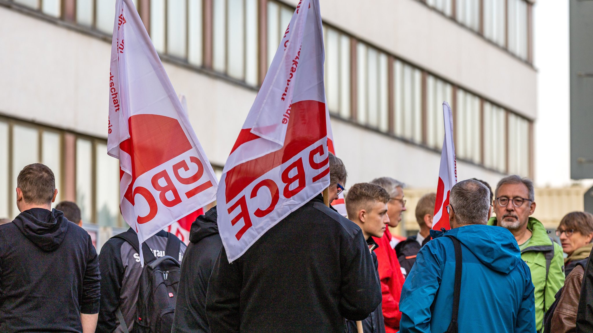 Kundgebung der IGBCE (Symbolbild)