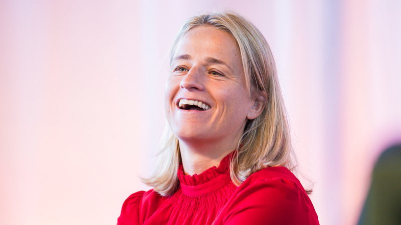 Verena Bentele lacht | Bild: picture-alliance/dpa Verena Bentele lacht