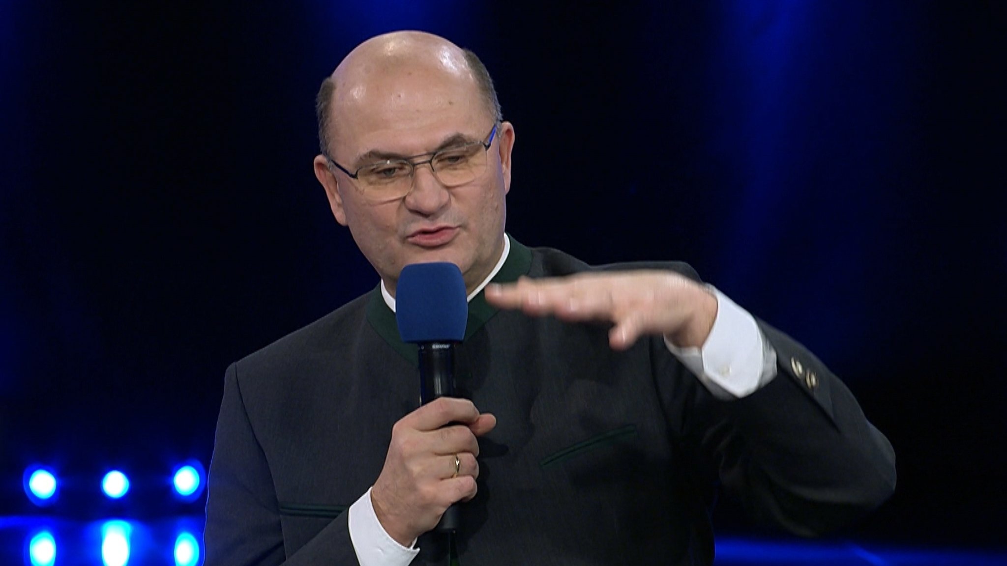 Bayerns Finanzminister bei "jetzt red i" | Bild: BR Bayerns Finanzminister bei "jetzt red i"