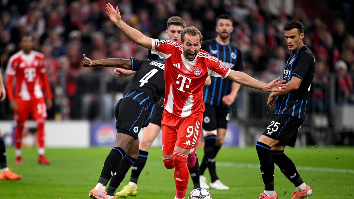 Teenie-Tor und Kane-Zauber in CL: FCB überrollt auch Brügge