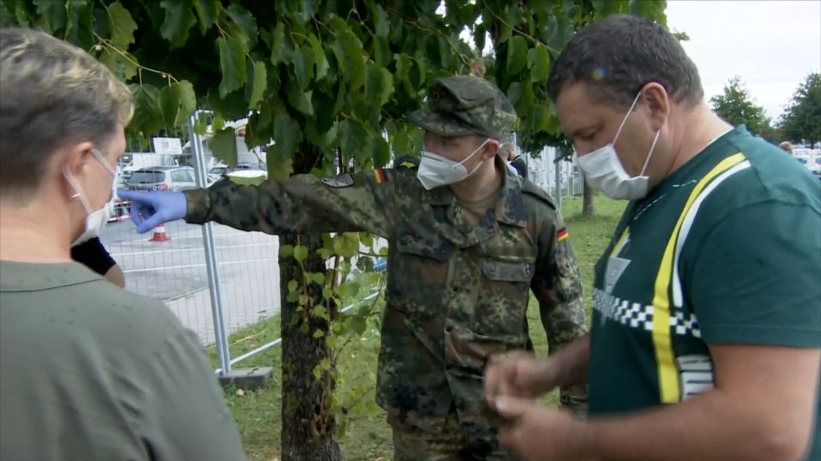 Schneller Zum Coronatest Dank Der Bundeswehr Br24
