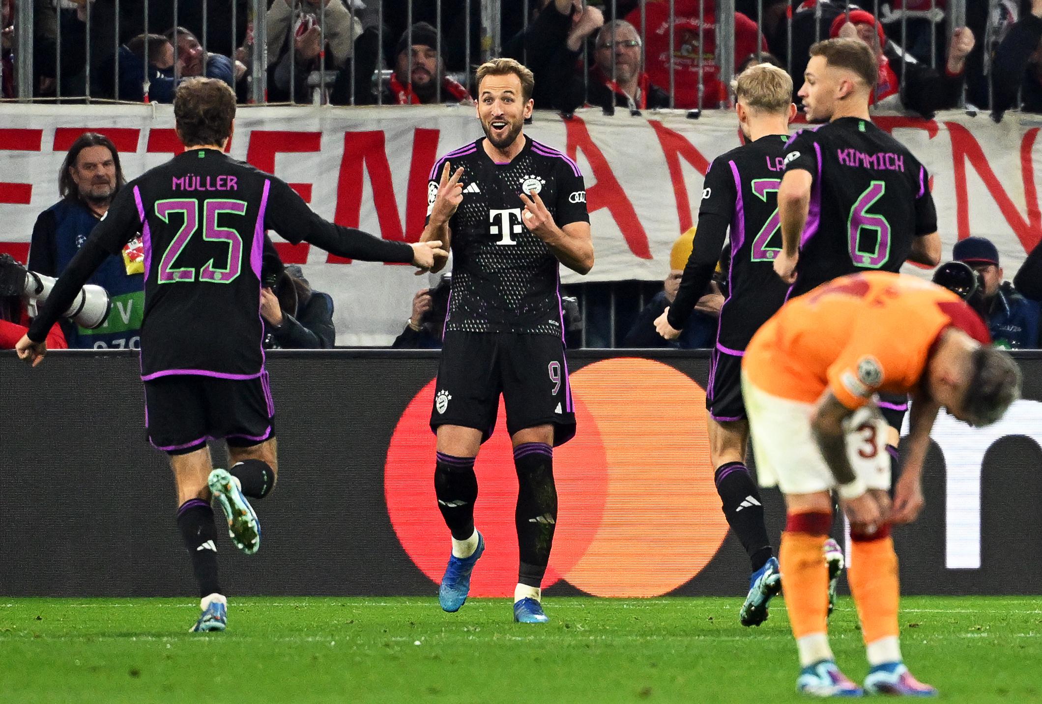 Kane schießt FC Bayern gegen Galatasaray ins Achtelfinale BR24