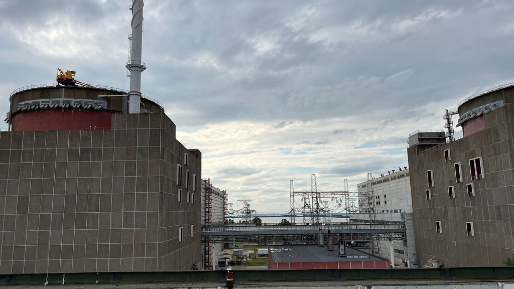 Das Atomkraftwerk Saporischschja (Archivbild)