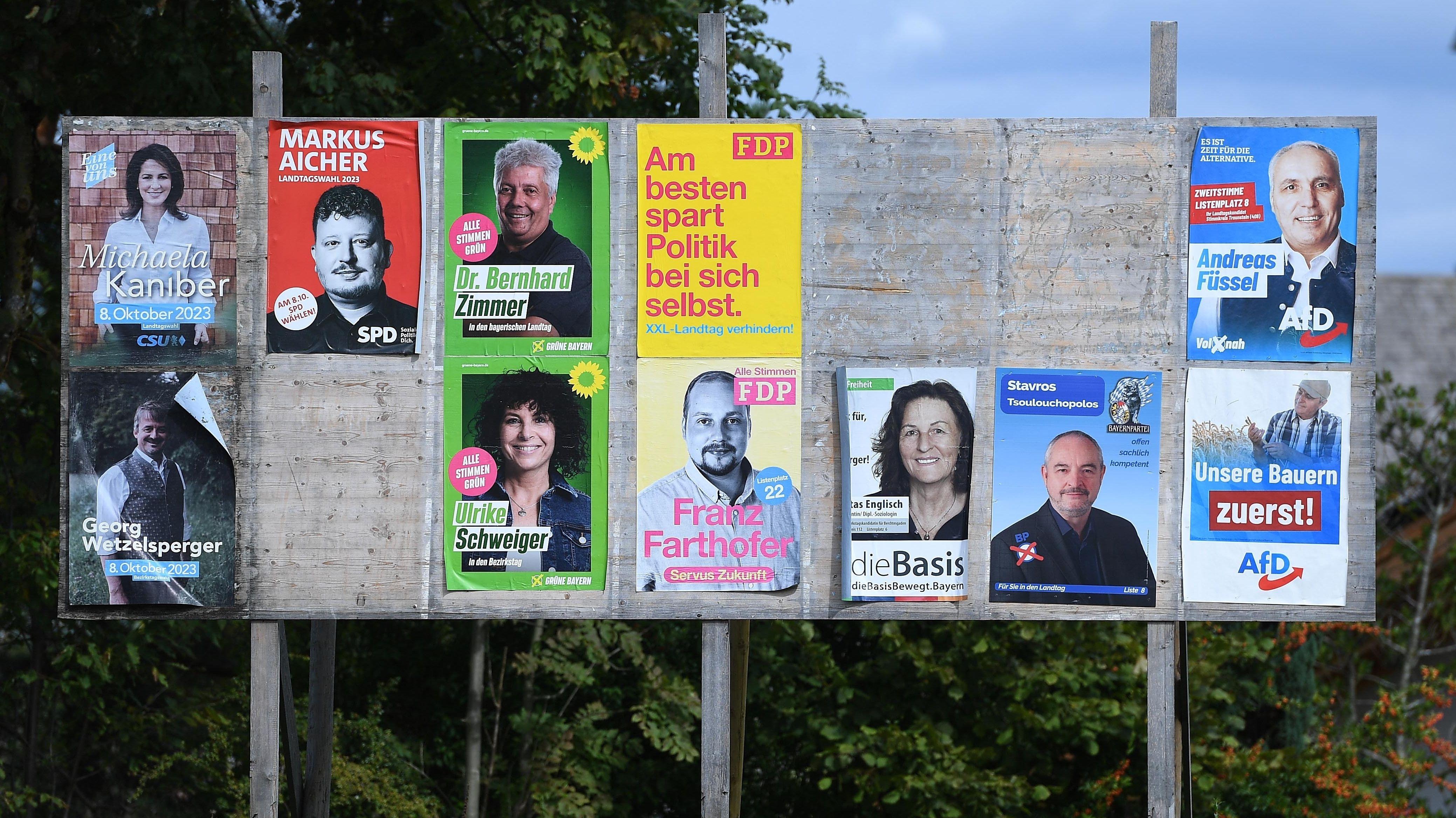 "Unnötiger Aufwand": Regel-Wirrwarr Bei Wahlplakaten | BR24