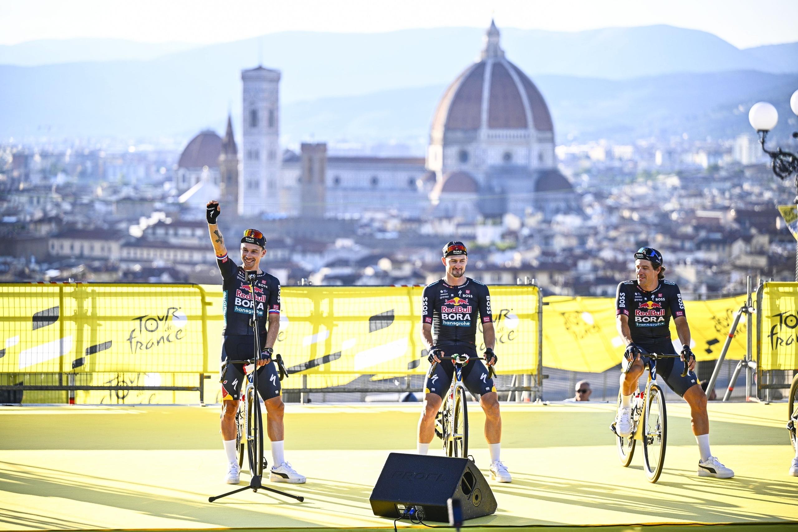 Das Team Red Bull bora hansgrohe